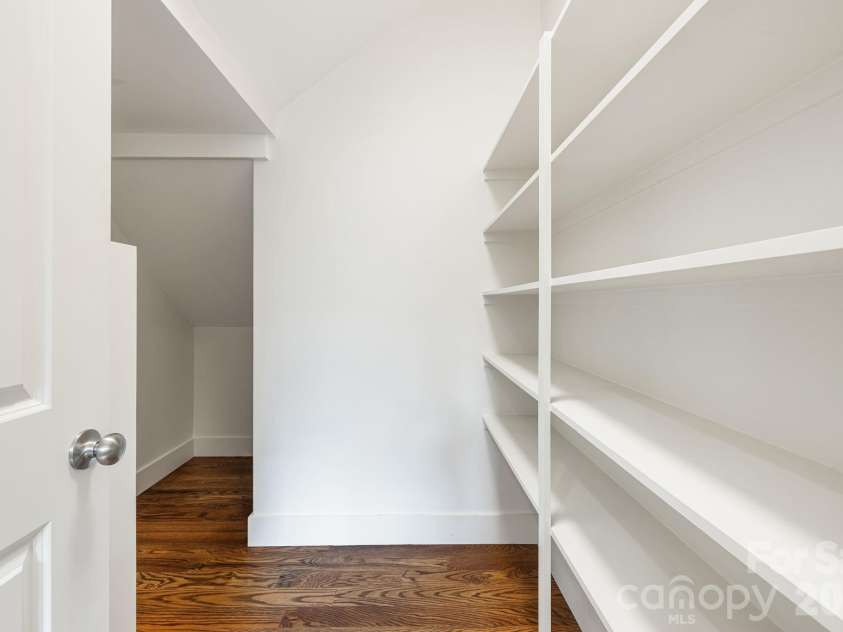 81 Bellevue Road, Asheville, NC 28803.  MLS# CAR4399071, YatesRealty ID 34442. Walk in pantry