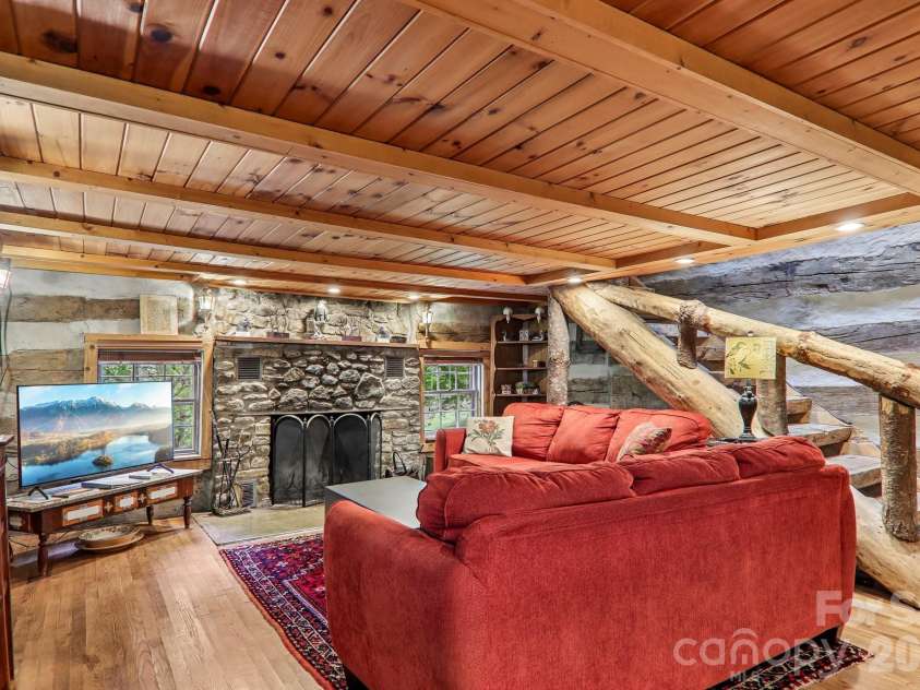 251 Village Lane, Mars Hill, NC 28754.  MLS# CAR4399231, YatesRealty ID 34447. Open Great Room