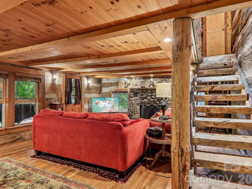 251 Village Lane, Mars Hill, NC 28754.  MLS# CAR4399231, YatesRealty ID 34447. Open Great Room