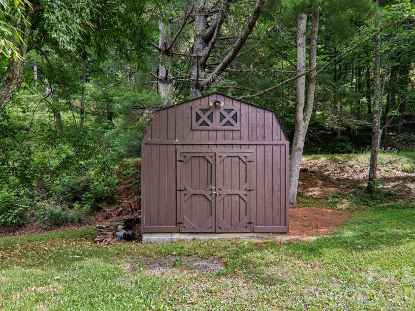 251 Village Lane, Mars Hill, NC 28754.  MLS# CAR4399231, YatesRealty ID 34447. Storage Building