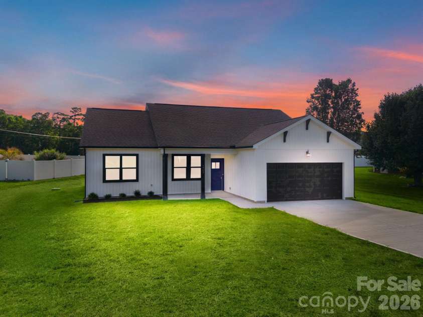 1962 Redwood Drive, Oakboro, NC 28129.  MLS# CAR4399195, YatesRealty ID 34448. Digitally Enhanced