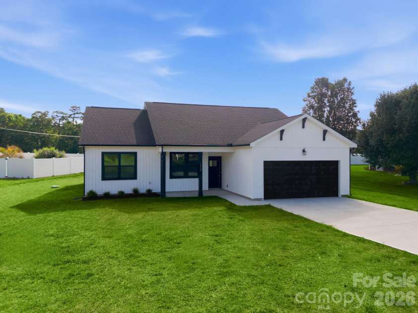 1962 Redwood Drive, Oakboro, NC 28129.  MLS# CAR4399195, YatesRealty ID 34448. Digitally Enhanced
