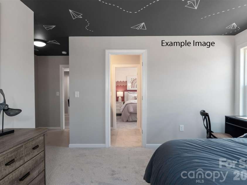 1713 Tabby Drive, Indian Trail, NC 28079.  MLS# CAR4367266, YatesRealty ID 34466. Example Photo - Bedroom 3