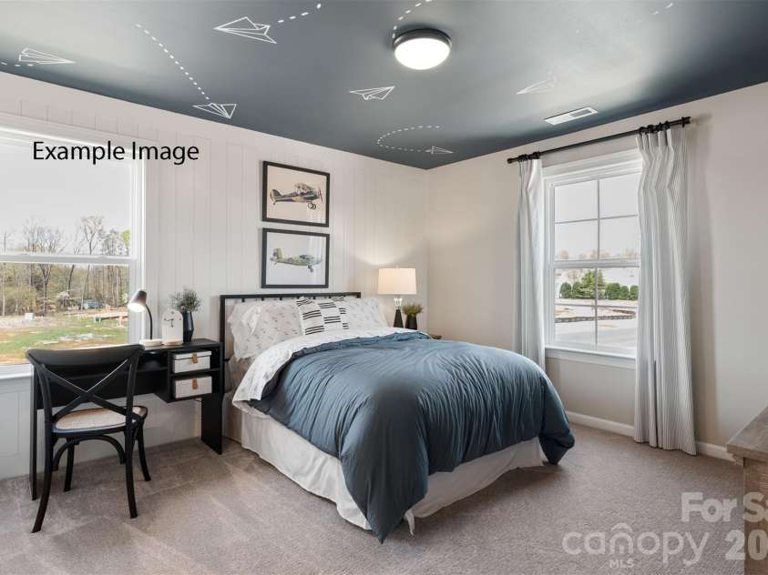 1713 Tabby Drive, Indian Trail, NC 28079.  MLS# CAR4367266, YatesRealty ID 34466. Example Photo - Bedroom 3