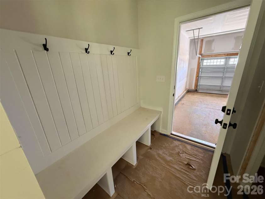 1713 Tabby Drive, Indian Trail, NC 28079.  MLS# CAR4367266, YatesRealty ID 34466. Mud Room