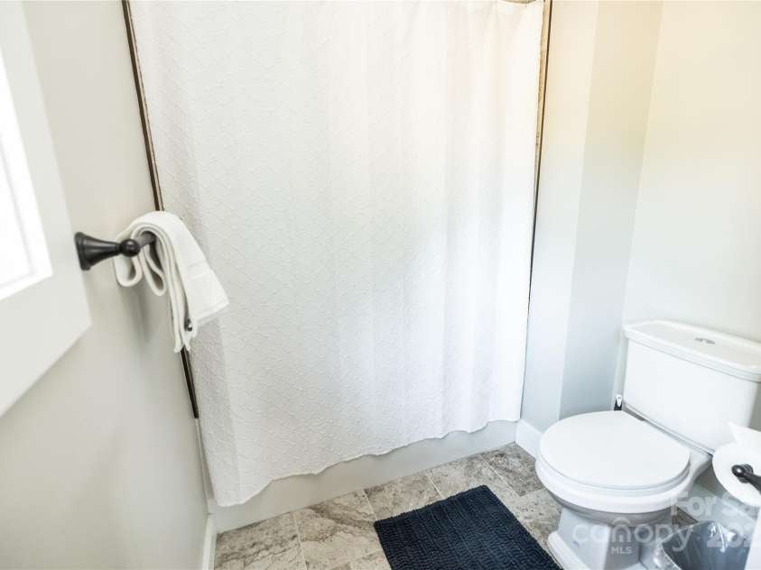 3 Staffordshire Drive, Black Mountain, NC 28711.  MLS# CAR4295831, YatesRealty ID 34472. Full bath at top of steps