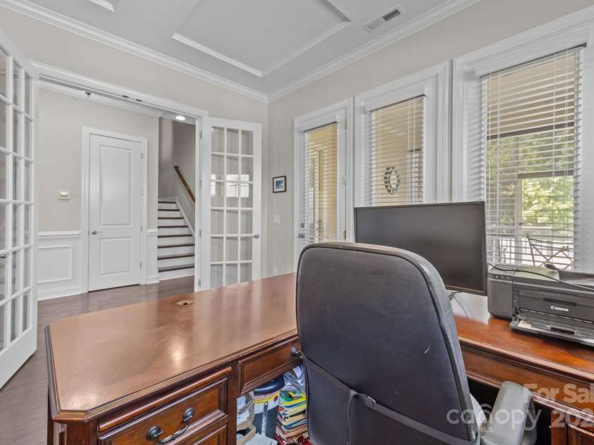 2420 Madeira Circle, Waxhaw, NC 28173.  MLS# CAR4293044, YatesRealty ID 34475. Downstairs office