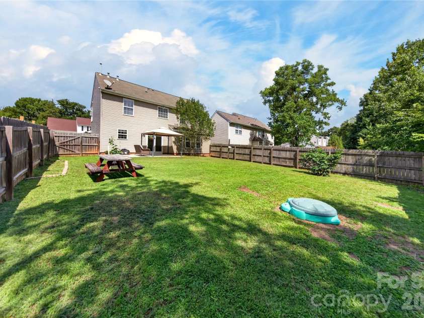 1505 Hollythorne Drive, Rock Hill, SC 29732.  MLS# CAR4396342, YatesRealty ID 34476. Flat Fenced Yard