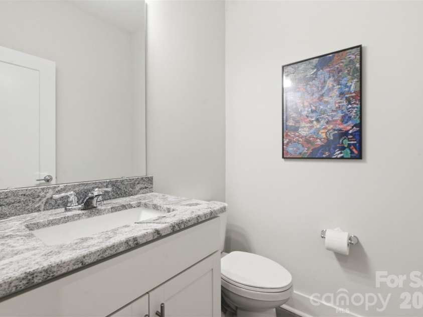 18005 Nolita Lane, Charlotte, NC 28204.  MLS# CAR4384825, YatesRealty ID 34479. Basement half bath