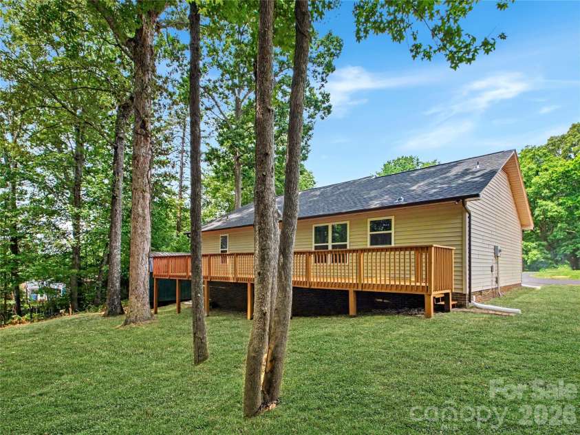 7382 Summit Drive, Denver, NC 28037.  MLS# CAR4391296, YatesRealty ID 34487. Backyard-digitally enhanced
