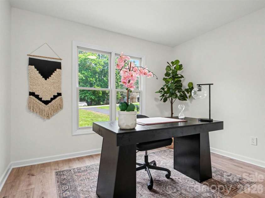 7382 Summit Drive, Denver, NC 28037.  MLS# CAR4391296, YatesRealty ID 34487. Bedroom #3- Staged as office