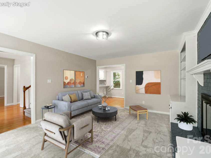 2106 Caleo Circle, Charlotte, NC 28270.  MLS# CAR4397014, YatesRealty ID 34488. Virtually staged