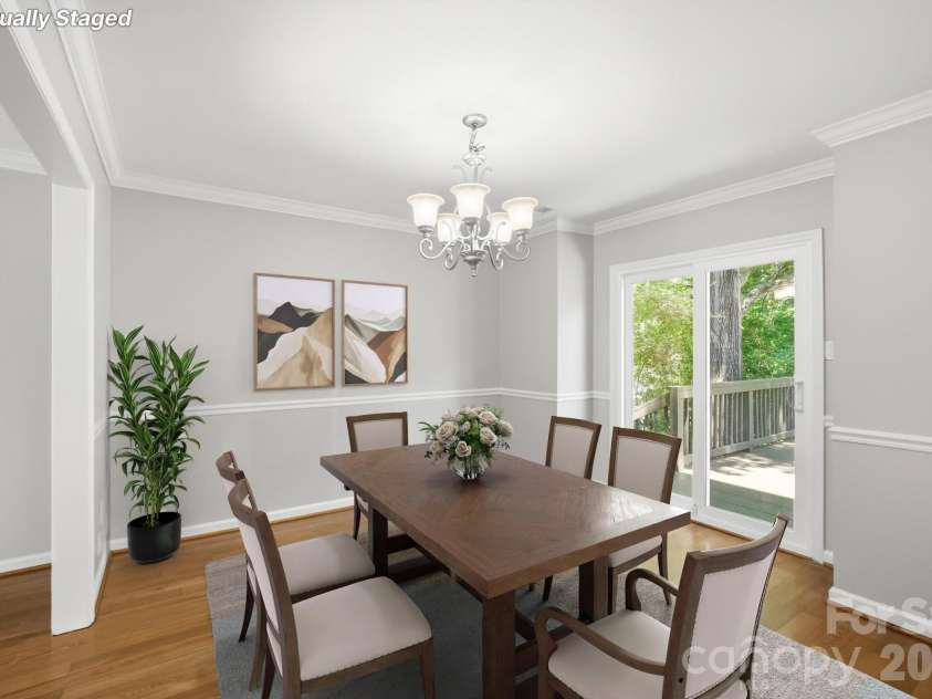 2106 Caleo Circle, Charlotte, NC 28270.  MLS# CAR4397014, YatesRealty ID 34488. Virtually staged