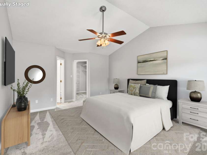 2106 Caleo Circle, Charlotte, NC 28270.  MLS# CAR4397014, YatesRealty ID 34488. Virtually staged