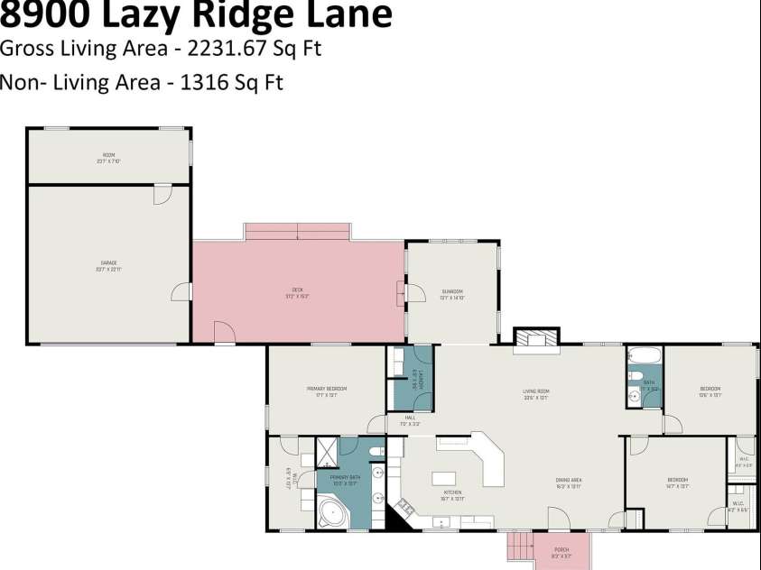 8900 Lazy Ridge Lane, Concord, NC 28025.  MLS# CAR4398381, YatesRealty ID 34494. 