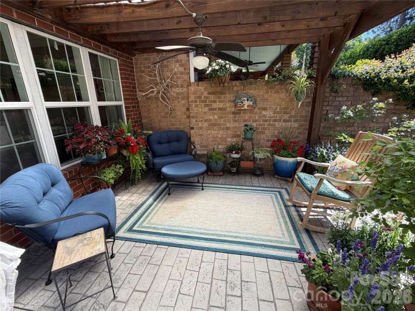 5109 Pansley Drive, Charlotte, NC 28226.  MLS# CAR4382768, YatesRealty ID 34500. Rear exterior