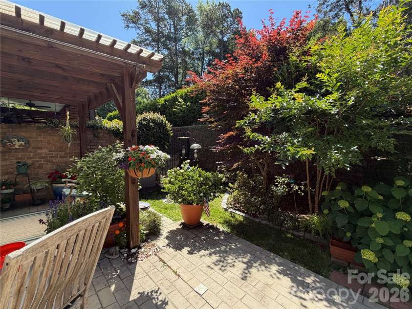 5109 Pansley Drive, Charlotte, NC 28226.  MLS# CAR4382768, YatesRealty ID 34500. Rear exterior