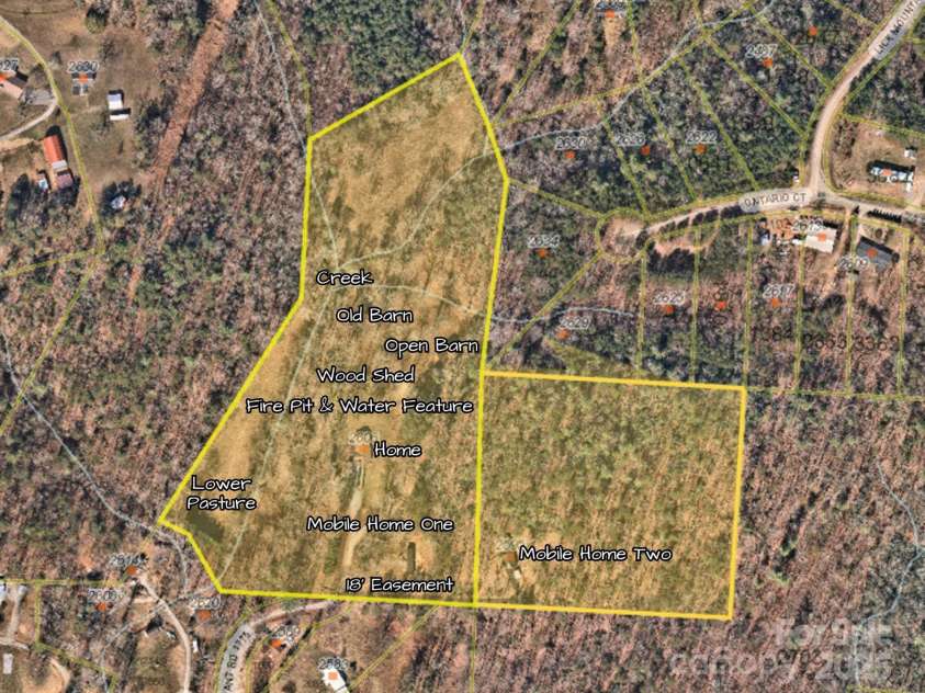 2606 & 2595 Grant Road, Hudson, NC 28638.  MLS# CAR4295127, YatesRealty ID 34501. 