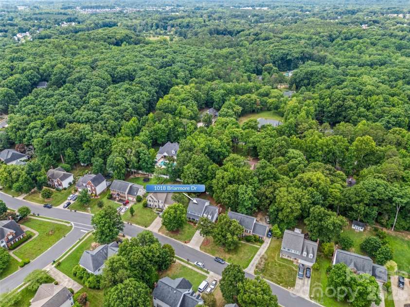 1018 Briarmore Drive, Indian Trail, NC 28079.  MLS# CAR4397882, YatesRealty ID 34502. 