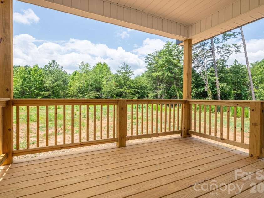 2474 Shoal Road, Crouse, NC 28033.  MLS# CAR4398463, YatesRealty ID 34507. Rear Deck & Yard