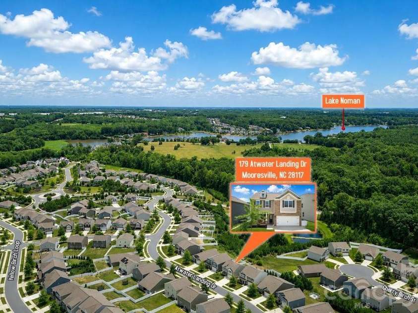 179 Atwater Landing Drive, Mooresville, NC 28117.  MLS# CAR4395964, YatesRealty ID 34513. 