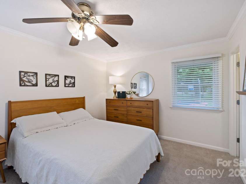 242 Pattys Chapel Road, Fletcher, NC 28732.  MLS# CAR4264130, YatesRealty ID 34519. Primary bedroom