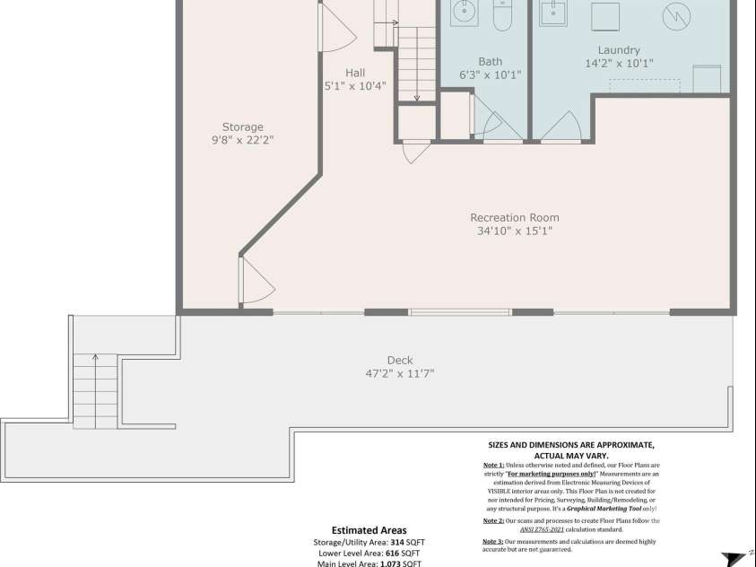 346 Wendy Way, Clyde, NC 28721.  MLS# CAR4289495, YatesRealty ID 3452. Lower Level Floor Plan