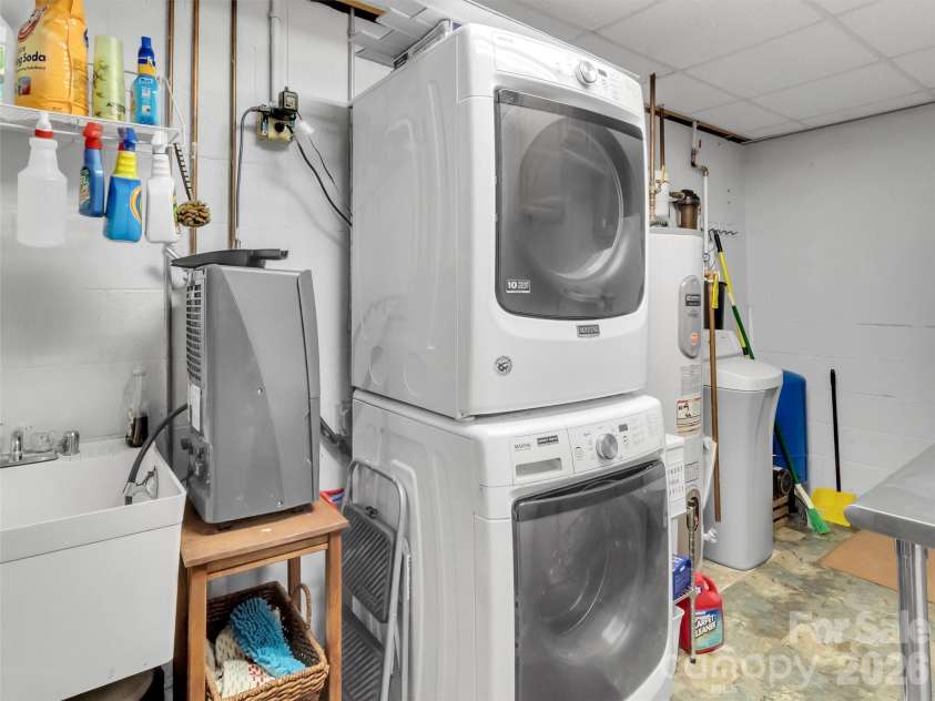 346 Wendy Way, Clyde, NC 28721.  MLS# CAR4289495, YatesRealty ID 3452. Mechanical Room