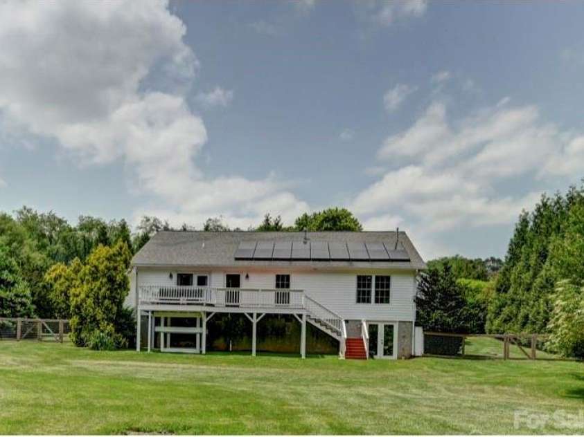 109 Meadow Run, Asheville, NC 28806.  MLS# CAR4259730, YatesRealty ID 34520. Rear Elevation