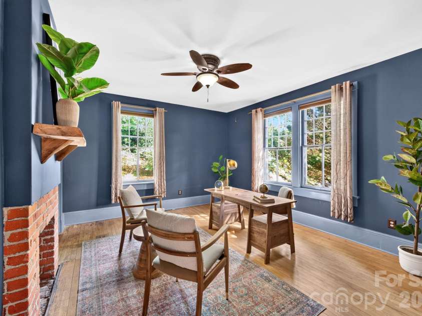 11 Cullowhee Street, Asheville, NC 28801.  MLS# CAR4397859, YatesRealty ID 34522. Main Level Flex Space Could be Home Office...