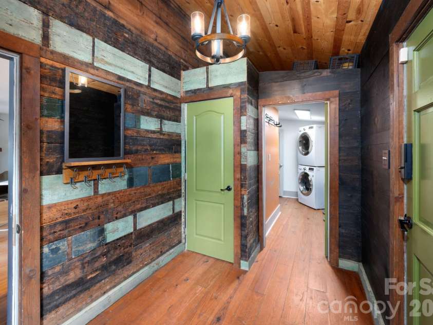 11 Cullowhee Street, Asheville, NC 28801.  MLS# CAR4397859, YatesRealty ID 34522. Rustic Mudroom Provides Ideal Entry from Driveway
