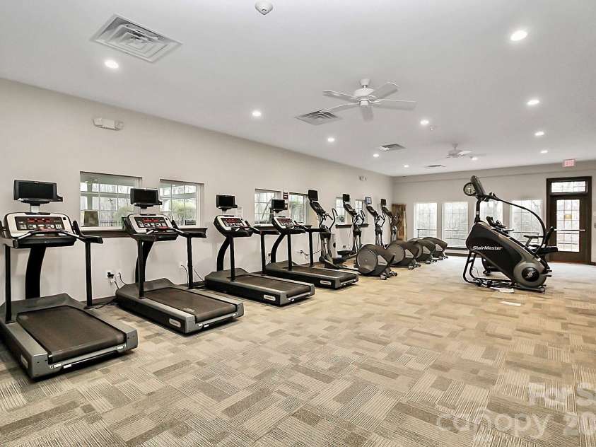 4032 Whipcord Drive, Waxhaw, NC 28173.  MLS# CAR4369759, YatesRealty ID 34523. Millbridge Gym