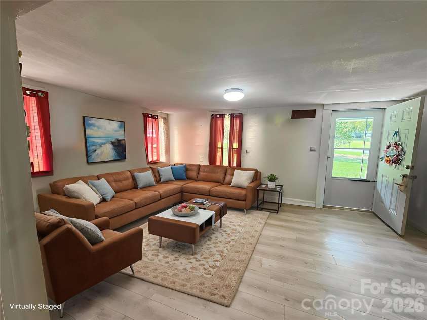 304 Main Avenue, Hildebran, NC 28637.  MLS# CAR4398663, YatesRealty ID 34539. Virtually Staged