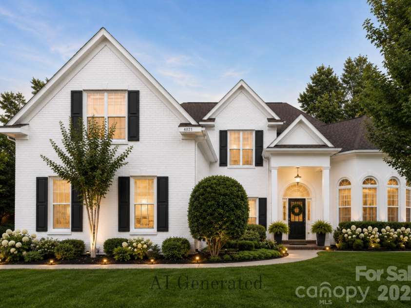 4027 Riseley Lane, Charlotte, NC 28270.  MLS# CAR4398348, YatesRealty ID 34541. 