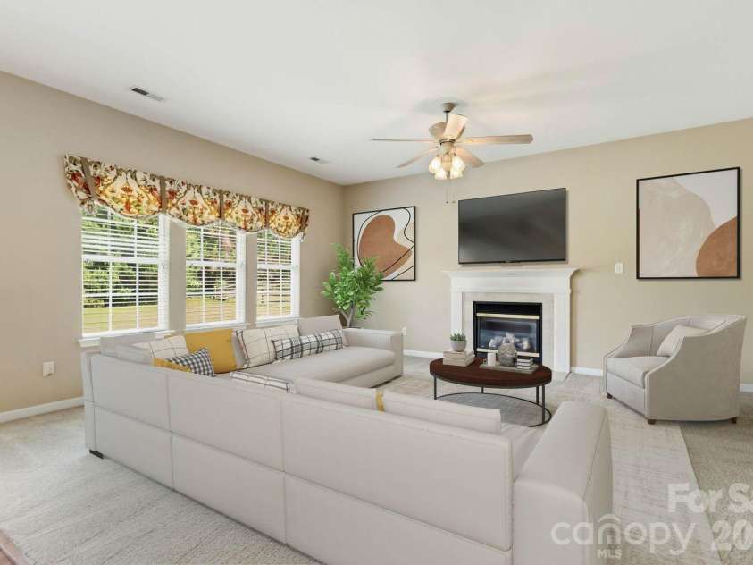 2017 Legend Creek Lane, Charlotte, NC 28227.  MLS# CAR4394554, YatesRealty ID 34563. Virtually Staged
