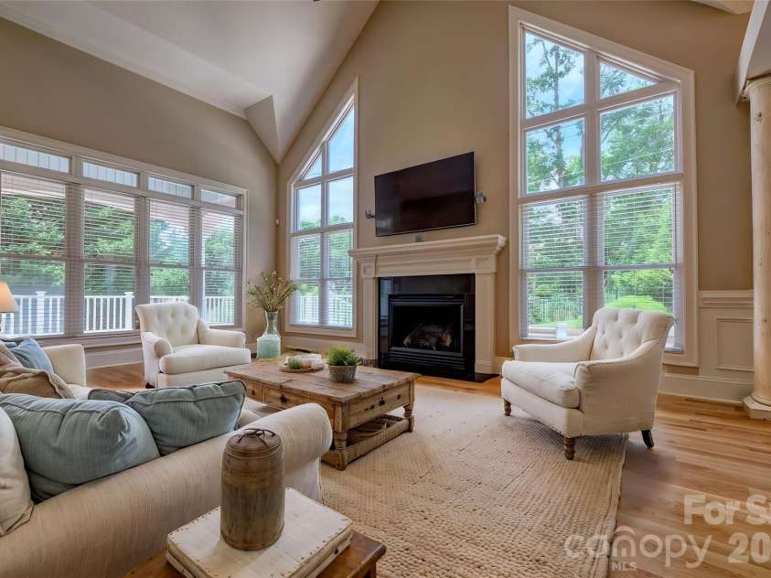 60 Marina Road, Lake Wylie, SC 29710.  MLS# CAR4394642, YatesRealty ID 34572. Virtually staged great room