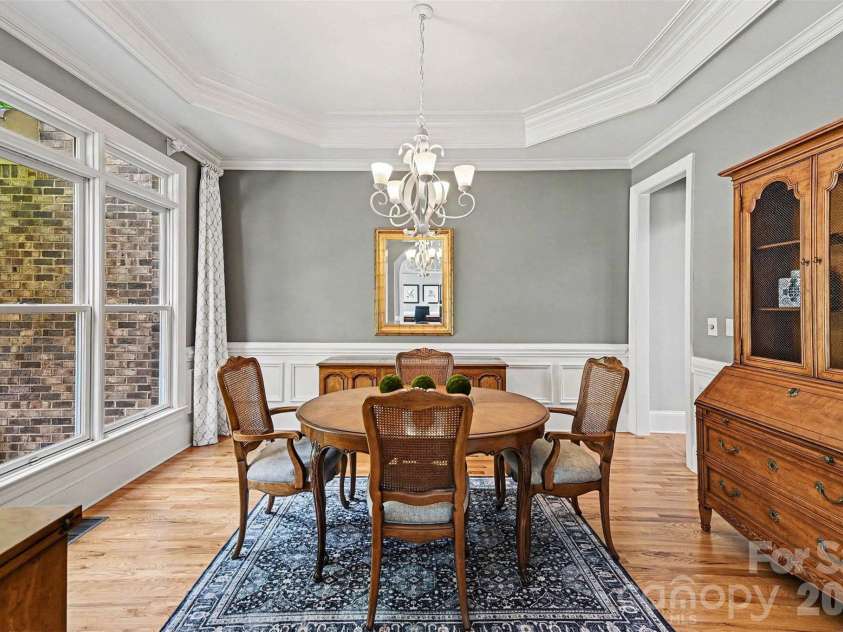 2216 Highland Forest Drive, Marvin, NC 28173.  MLS# CAR4390991, YatesRealty ID 34575. Dining room