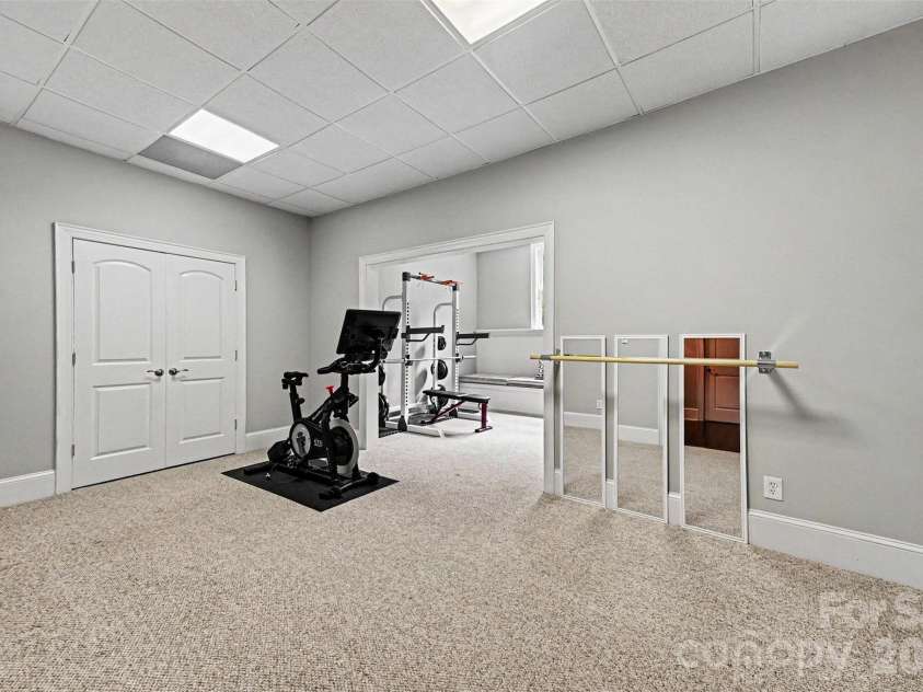 2216 Highland Forest Drive, Marvin, NC 28173.  MLS# CAR4390991, YatesRealty ID 34575. Exercise room