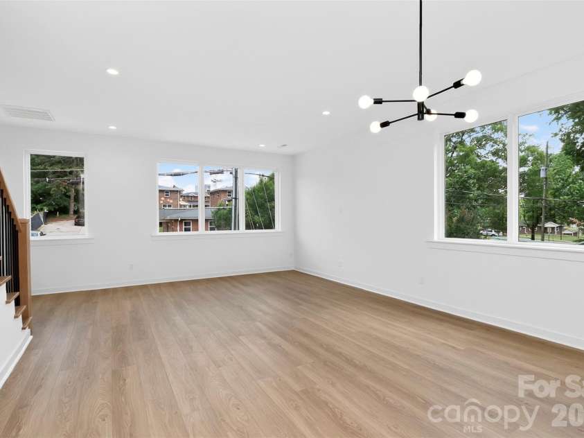 2716 Baltimore Avenue, Charlotte, NC 28203.  MLS# CAR4385672, YatesRealty ID 34576. Living area 2nd floor 