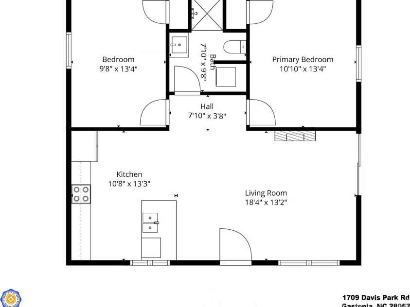 1713 Davis Park Road, Gastonia, NC 28052.  MLS# CAR4341054, YatesRealty ID 3458. 