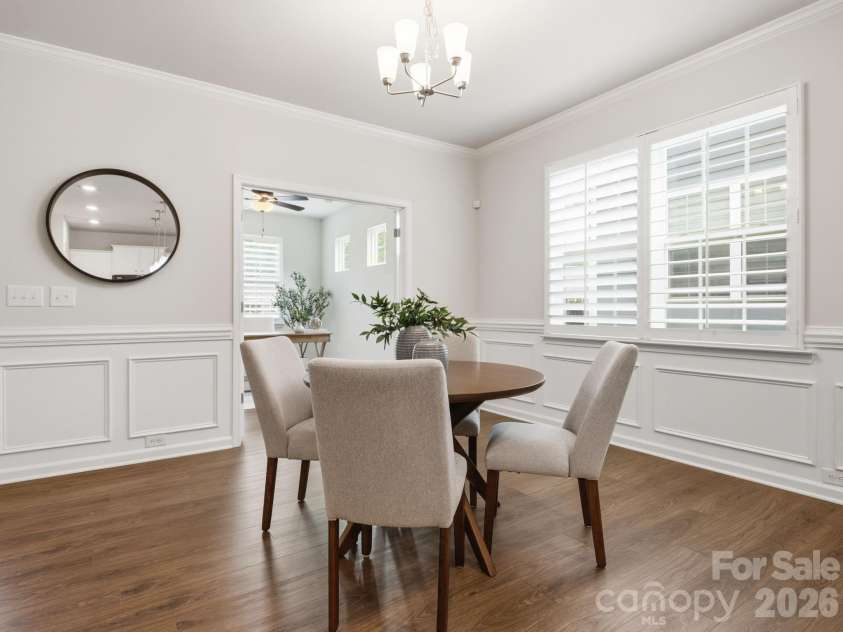 4047 Havenport Circle, Tega Cay, SC 29708.  MLS# CAR4394582, YatesRealty ID 34585. Dining area