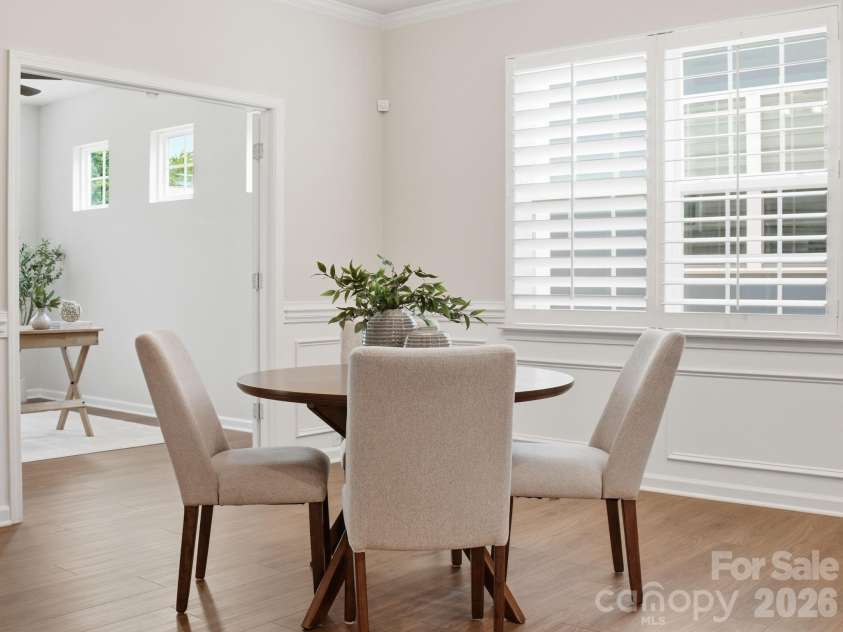 4047 Havenport Circle, Tega Cay, SC 29708.  MLS# CAR4394582, YatesRealty ID 34585. Dining area off kitchen