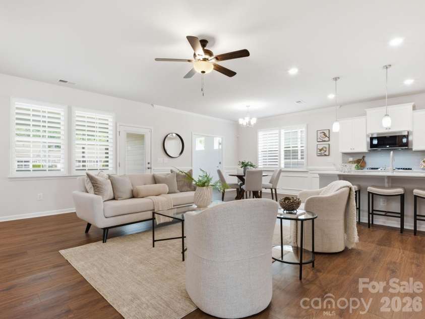 4047 Havenport Circle, Tega Cay, SC 29708.  MLS# CAR4394582, YatesRealty ID 34585. Open Concept Floorplan