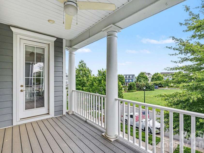 11617 Miller Road, Pineville, NC 28134.  MLS# CAR4386927, YatesRealty ID 34587. FRONT BALCONY