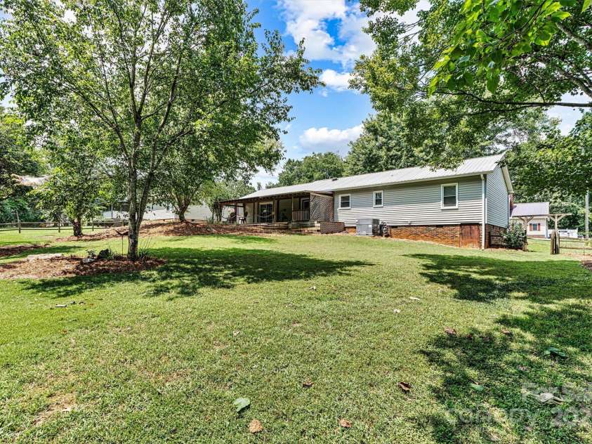 1328 32nd Street Court, Conover, NC 28613.  MLS# CAR4288822, YatesRealty ID 34587. Back Yard View