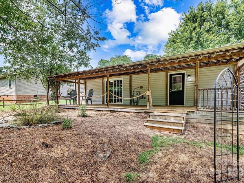1328 32nd Street Court, Conover, NC 28613.  MLS# CAR4288822, YatesRealty ID 34587. Focused Back Porch View