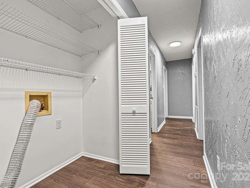 1328 32nd Street Court, Conover, NC 28613.  MLS# CAR4288822, YatesRealty ID 34587. Laundry Closet/Hall View