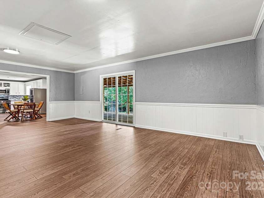 1328 32nd Street Court, Conover, NC 28613.  MLS# CAR4288822, YatesRealty ID 34587. Living Room/Back Porch Entry View