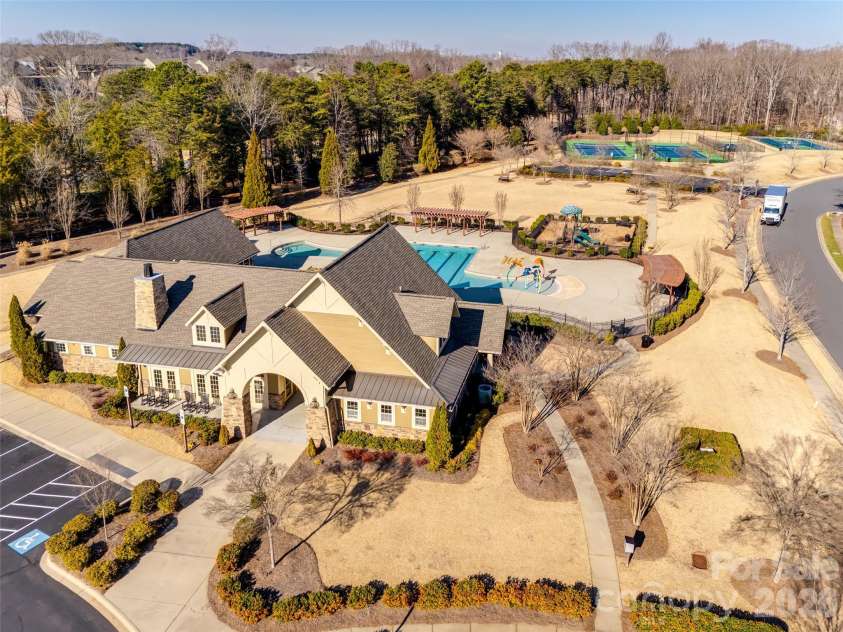 12021 Grey Partridge Drive, Charlotte, NC 28278.  MLS# CAR4396177, YatesRealty ID 34589. Nice clubhouse!
