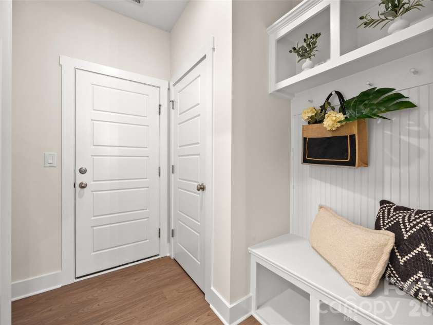 12021 Grey Partridge Drive, Charlotte, NC 28278.  MLS# CAR4396177, YatesRealty ID 34589. This drop zone is so cute!